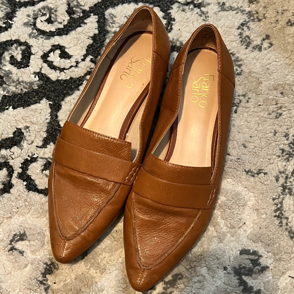 Franco Sarto Camel Color Shoes